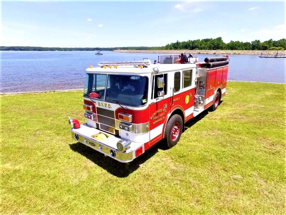 Wagon 3 — BVFD pumper-tanker, front view